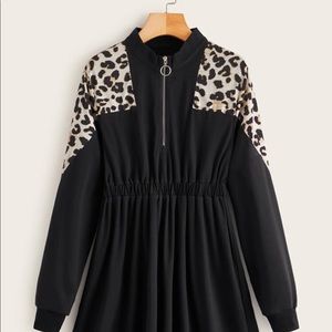 Leopard print dress